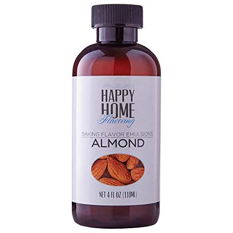 Happy Home Natural Almond Flavoring Emulsion Cover