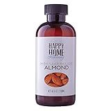 Happy Home Flavoring Natural Almond Baking Flavor Emulsion - Certified Kosher, 4 oz.