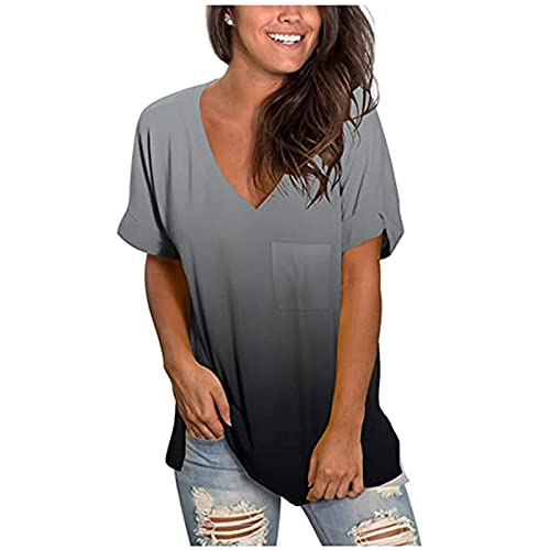 Womens Sweatshirts and Hoodies,Womens Tops Fall 2021 Sweatshirts Trendy Tee Vintage Hoodies Happy Shirts 3/4 Sleeve Sexy Girls Plus Size Flower Long Winter Coats for Women Gray