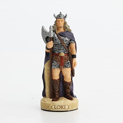 Figurilla Loki Dios Nórdico de 3 3/8 pulgadas