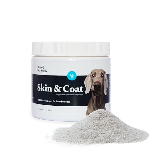 Skin and Coat Supplement Powder for Large Dogs