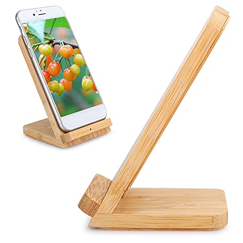 Houten draadloze oplader, 10W draagbare snelladende telefoonstandaardbeugel Draadloze oplaadstandaard Ondersteuning Qi… - Afbeelding 8