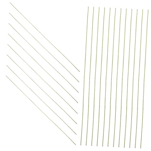 COHEALI Floral Wire Stem 200pcs Paper Wrapped Artificial Flower Making Wire Essential for DIY Flower Arrangements Malleable Lightweight Floral Arranging Wire