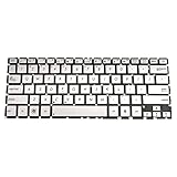 US Silver No Backlit Little Enter Keyboard Replacement for Asus UX31 UX31A UX31LA UX31E