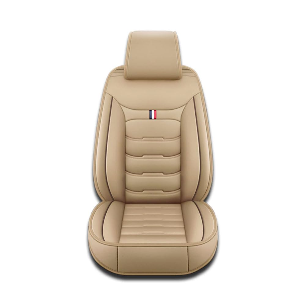 Cubiertas de Asiento para el automóvil Protector,Compatible para Hon-da Vezel, Tapa del Asiento,F-Beige