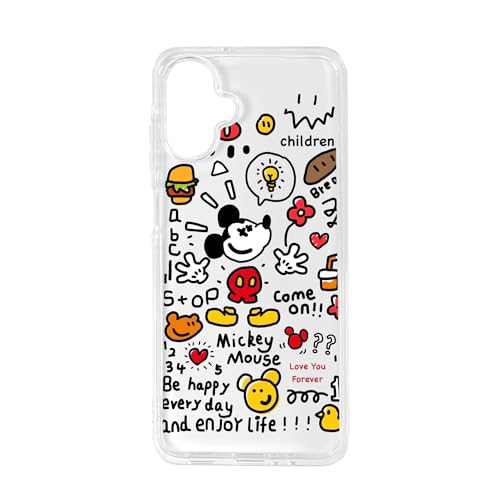 Galaxy A25 / A25E �p �P�[�X �~�b�L�[�}�E�X ���� �L�����N�^�[ ���킢�� �t�@�b�V���� �y�� �����^�т��ȒP ���� ���S�ی엎�� �h�~�g�ѓd�b�P�[�X (Galaxy A25 / A25E �p)