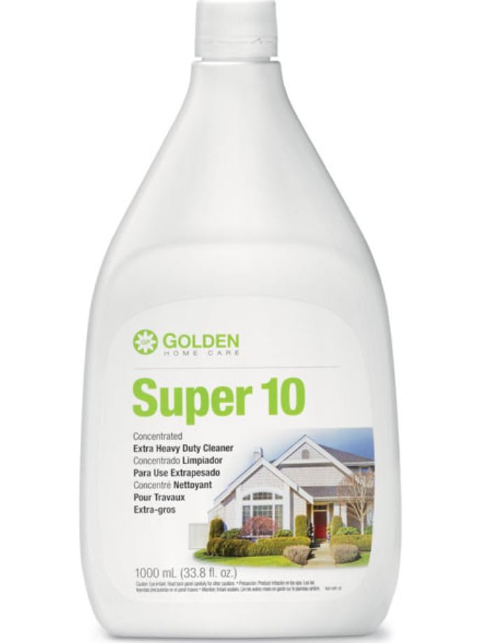 Golden Home Care Super 10 Concentrated Extra Heavy Duty Cleaner, 33.8 fl oz