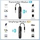 SOARUN 2-IN-1 Bluetooth 5.4 Adapter Transmitter, 24H Spielzeit, aptX Low Latency Airfly Gadgets, Bluetooth Empfänger Sender Klinke 3,5 für Flugzeug, Airpods, Kopfhörer,TV, Audio System, Auto