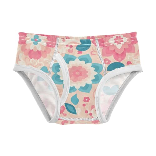 Floral Mandala Little Boys Comfort Kids Underwear Cute Children Undies