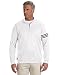 adidas A190 Mens ClimaLite 3-Stripes Pullover - White & Black, Large