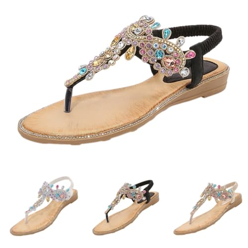 Chaussures d'été élastiques sans douleur pour femme