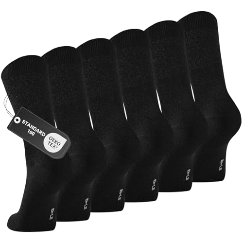 Effeet Socken Herren, 6 Paar Business Herrensocken aus atmungsaktiver Baumwolle ohne drückende Naht, Anzug Socken mit Geschenkbox,Strümpfe für Altag und Freizeit, Männergeschenke Effeet Socken Herren, 6 Paar Business Herrensocken aus atmungsaktiver Baumwolle ohne drückende Naht, Anzug Socken mit Geschenkbox,Strümpfe für Altag und Freizeit, Männergeschenke