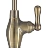 Metpure Non-airgap NSF Certified RO Faucet Reverse Osmosis Drinking Water Filtration System Water Dispenser Spout (Antique Brass). Vase Style with Faucet Wrench