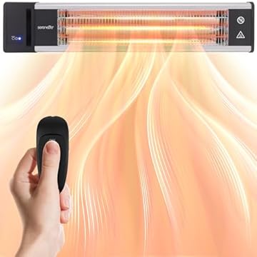 infrared patio heater wall mounted