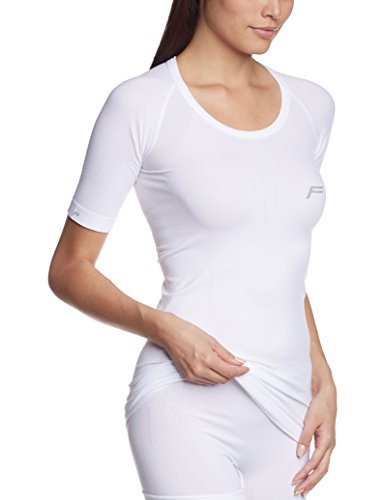 Flite Women's Magalight 140 F-Lite Women's Maga Light 140 Base Layer T-Shirt - Black/Black, Large