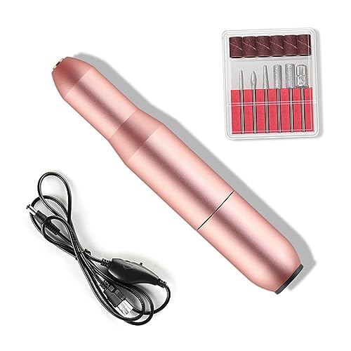 Kit de manucure électrique léger avec ponceuse portable USB pour voyage et maison