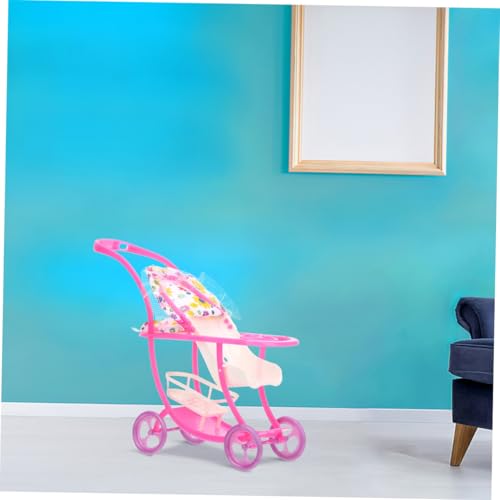 BESPORTBLE 2 Stück Miniaturer Puppenwagen Niedliches und Realistisches für Rollenspiele Tragbar und Vielseitig für Puppenhaus Zubehör – Bild 7