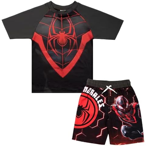 Marvel Boys Avengers Swimsuit Set Cover