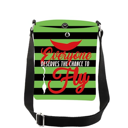 CMNIM Witch Crossbody Bag With Adjustable Strap - Themed Gifts for Halloween Parties