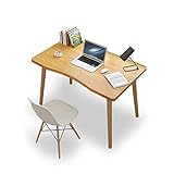パソコンデスク 机 L80CM*W50CM*H74CM PCデスクデスク 両用木製デスク 勉強机 (ウッドカラー)