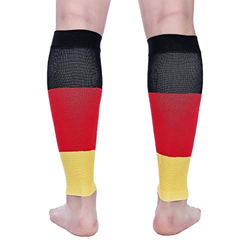 Image of Doc Miller Calf Compression Sleeves 15-20mmHg for Short People Men & Women | Petite, Shin Splint Sleeve Recovery, 1 Pair