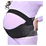 ● VERSTELLBARES SCHWANGERSCHAFTSBAND: Sie können das verstellbare Band für jedes Trimester Ihrer Schwangerschaft verschieben, damit Sie es bequem haben und keine unterschiedlich großen Gürtel kaufen müssen! Es kann den Fötus auch außerhalb des Bauches schützen, mit der Funktion, warm zu bleiben, damit der Fötus in einer warmen Umgebung wachsen kann.