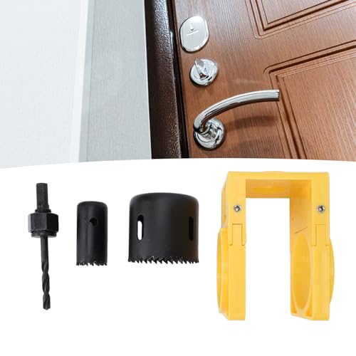 Kit de Instalación de Cerradura Juego de Sierras para Madera miniatura 5