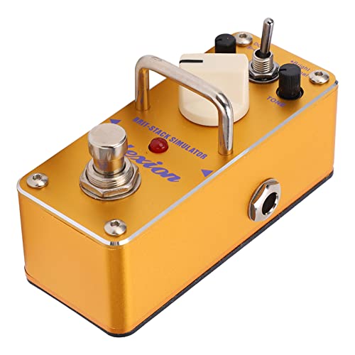 Pédales d’effets, Brit Stack Simulator Pédale d’effet guitare PLEXION pour instrument - Les Beatles, Paul McCartney, John Lennon, RIngo Starr, George Harrison Pédales d'effets, Brit Stack Simulator Pédale d'effet guitare PLEXION pour instrument – Image 4