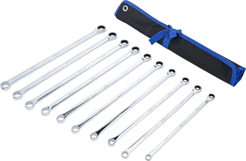 Clé polygonales à cliquet extra longues pour écrous difficiles jeu BGS 7239 - 3