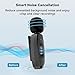 maxtopfit 48Khz 393FT Wireless Lavalier Microphone – 2.4G Noise Cancelling Dual Mics for YouTube, TikTok, Vlogging, Interviews, and Content Creation