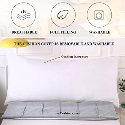 Rückenlehne ZZYK Kopfteil Lesekissen für Bett und Sofa