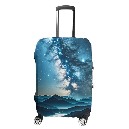 Stars Printed Luggage Cover Protector, Fits 18-32 Inch Luggage
