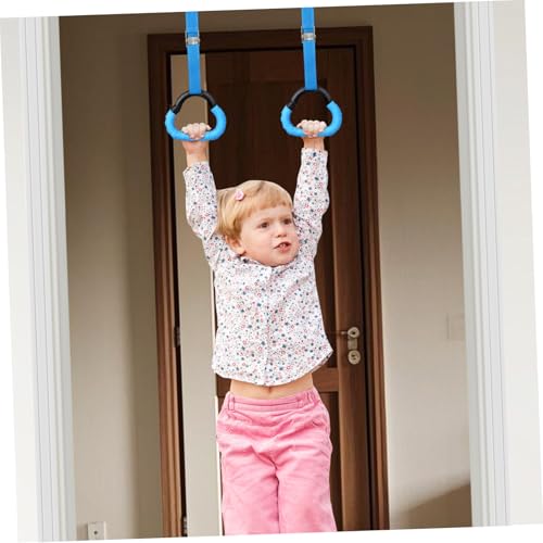 Set de anillas gimnasticas ajustables para niños miniatura 6