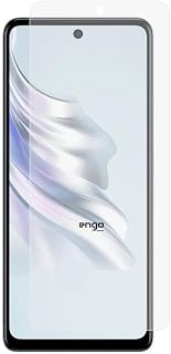 Engo Tecno Spark 20 Pro İle Uyumlu Mat Ekran Koruyucu Parmak İzi Bırakmayan Yansıma Ve Parlama Önleyici Koruma, 9H Temperli Nano Kırılmaz Esnek Cam