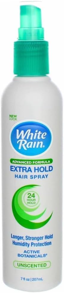 White Rain Advanced Formula Extra Hold Hair Spray 7 oz (Pack of 3)