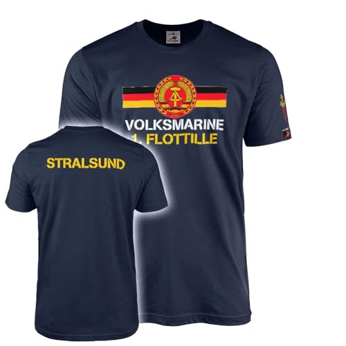 T-shirt Volksmarine Stralsund en coton premium durable