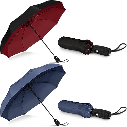 Repel Umbrella The Original Portable Travel Umbrella - Umbrellas for Rain Windproof, Strong & Compact for Wind and Rain - Perfect For On-the-Go