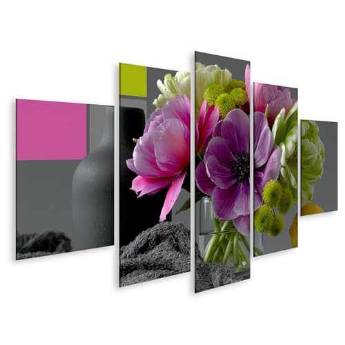 Tableau sur toile nature morte harmonieuse pour grand mur vide