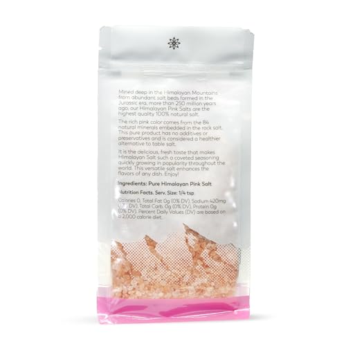 The Spice Lab Himalayan Salt - Coarse 1 Pound - Pink Himalayan Salt is Nutrient and Mineral Dense for Health - Gourmet Pure Crystal Kosher & Natural Certified - Thumbnail 7