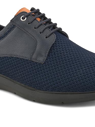 Image of San Frissco Men's Solid Sneaker Casual Lace-Up Shoes | Soft Cushioned Footbed with EVA Sole | Comfortable and Trendy Casual Shoes for Office and College