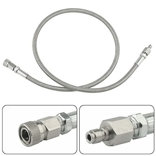 4500Psi Paintball PCP Hose For HPA Air Fill Station Hose Stainless Steel 36 Inch - Image 3