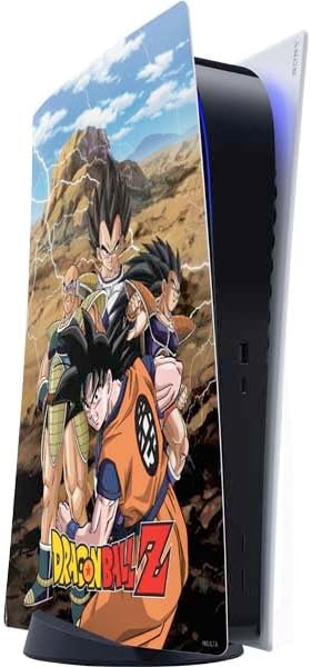 Skinit Decal Gaming Skin Compatible with PS5 Digital Edition Console - Officially Licensed Dragon Ball Z Goku Iconic Kanji Symbol Design