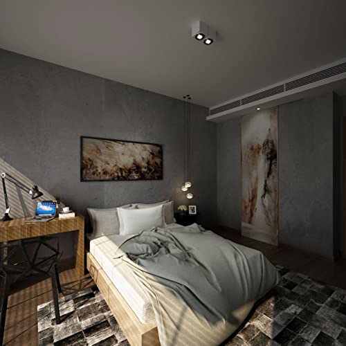 16"×591" Extra Thick Dark Grey Black Concrete Wallpaper Peel And Stick 3D Concrete Cement Contact Paper Stained Vinyl Matte Textured Removable Walls Sticker For Kitchen Living Room Bedroom Basement #TOP5