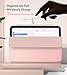 MoKo Case Fit New iPad Mini 7 (A17 Pro) 2024, iPad Mini 6th Generation Case 2021 (8.3-inch), iPad Mini 6 Case, Soft TPU Translucent Frosted Back Cover Case for iPad Mini 7th, Rose Gold