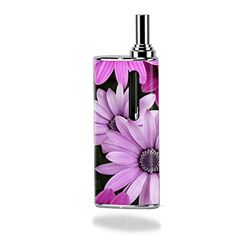 MightySkins Skin Compatible with Eleaf iStick Basic – Purple Flowers | Protective, Durable, and Unique Vinyl Decal wrap Cover | Easy to Apply, Remove, and Change Styles | Made in The USA
