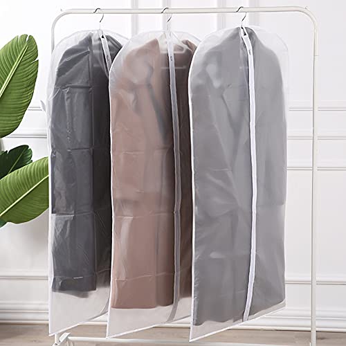 Housses de protection pour vêtements contre les mites et la poussière avec zip robuste