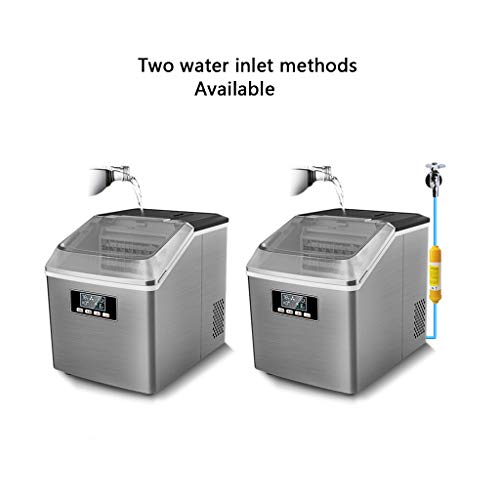 Ice Maker Kommerzielle kleine Home Bar Quadratische Eiswürfelmaschine - Einzelne Eisausgabezeit 12~20 Minuten, Einzelne… – Bild 4