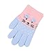 Kinder Strickhandschuhe Stretch Vollfinger Handschuhe Warme Winterhandschuhe Weiche für 3-7 Jahre Jungen Mädchen Fäustlinge Outdoor Handschuhe Kinderhandschuhe Winter