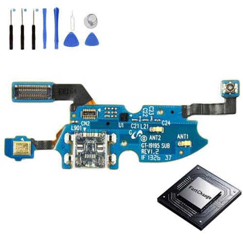 Puerto de carga USB de repuesto para Samsung Galaxy S4 Mini I9195