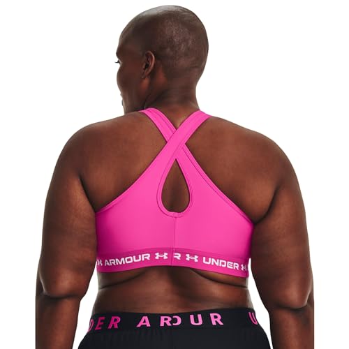 Image of Under Armour Women's Crossback Mid Impact Sports Bra